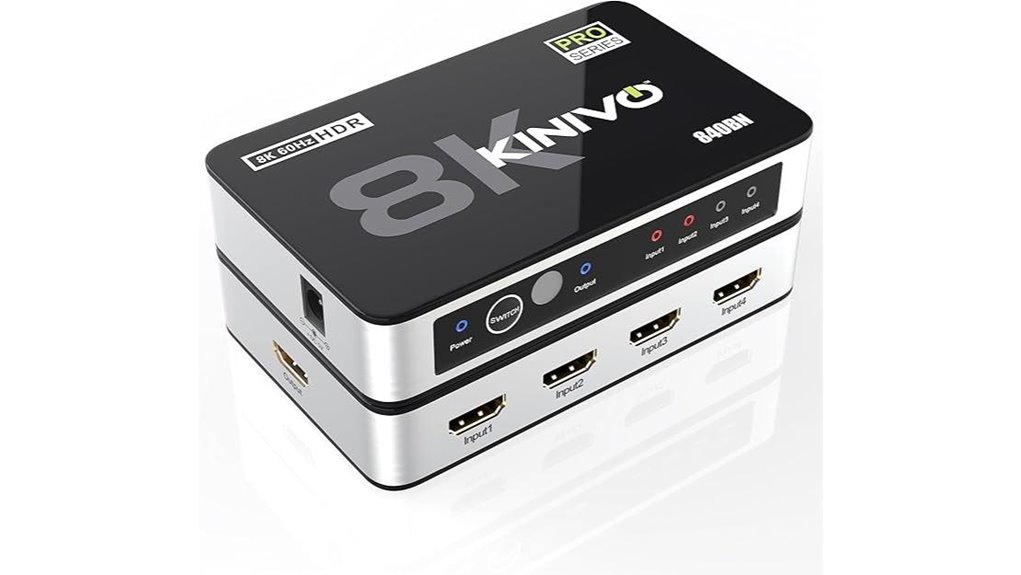 8k hdmi switch with hdr10