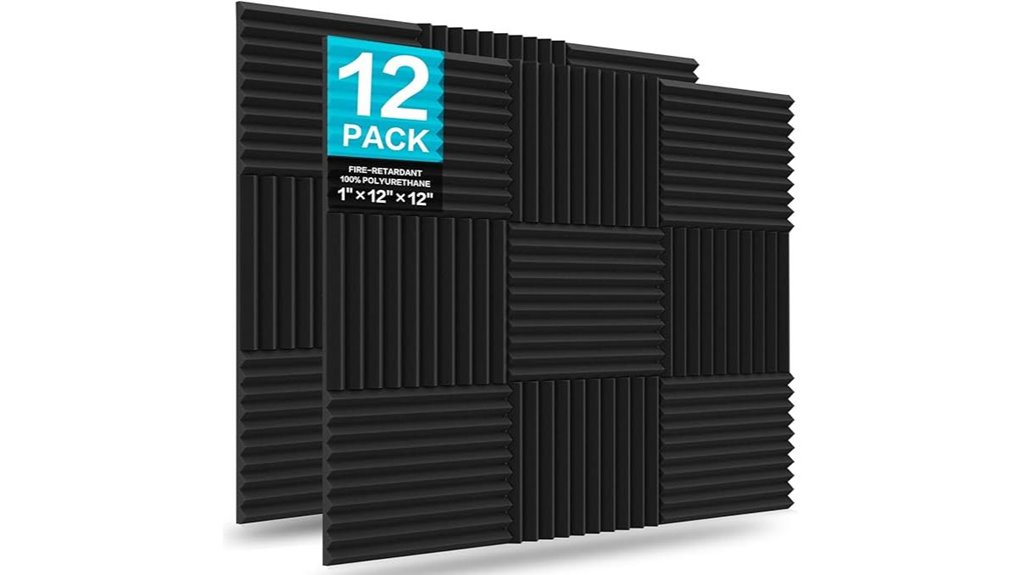 acoustic foam soundproof panels