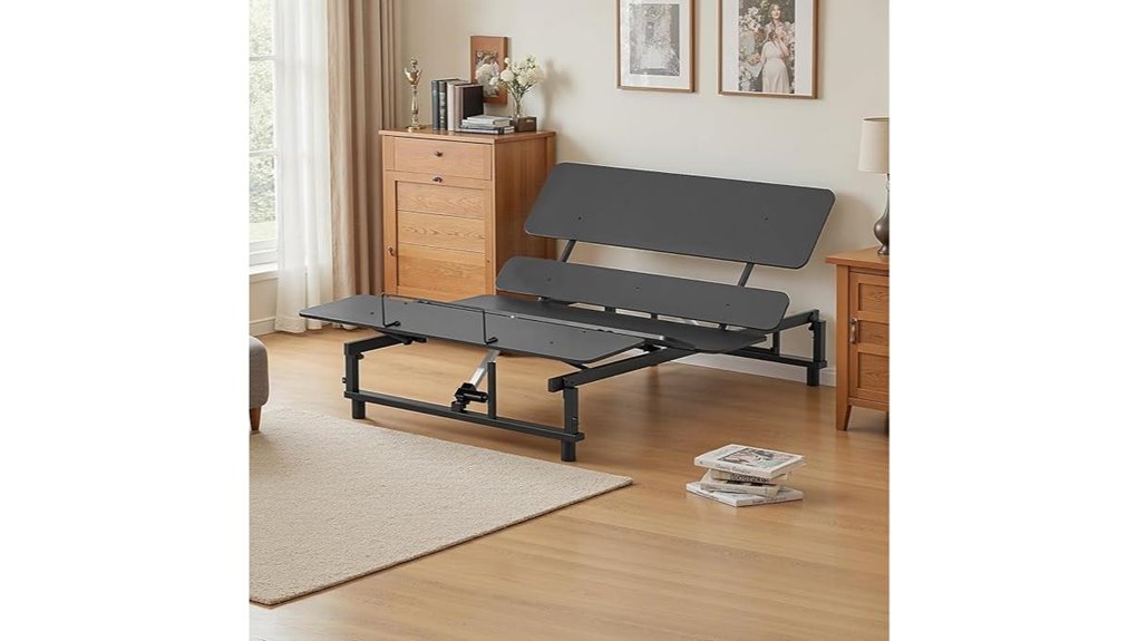 adjustable bed with remote