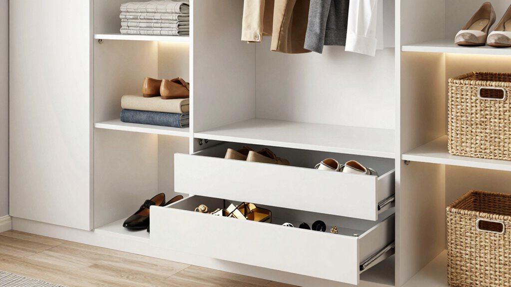 adjustable customizable illuminated storage