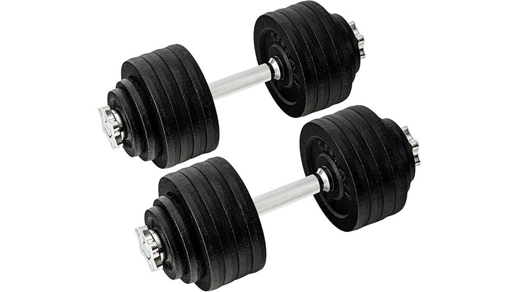 adjustable dumbbell weight plates