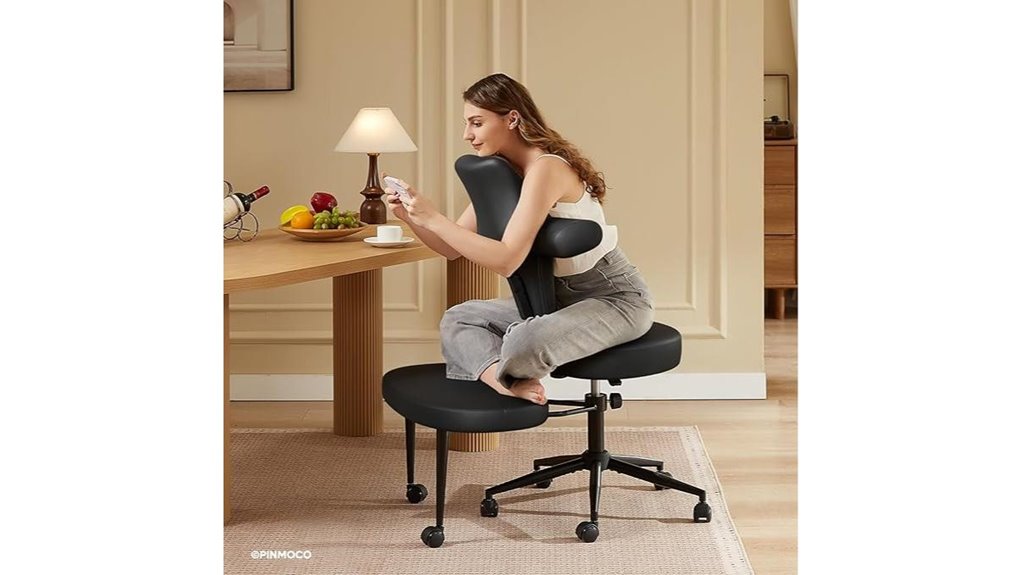 adjustable ergonomic kneeling chair