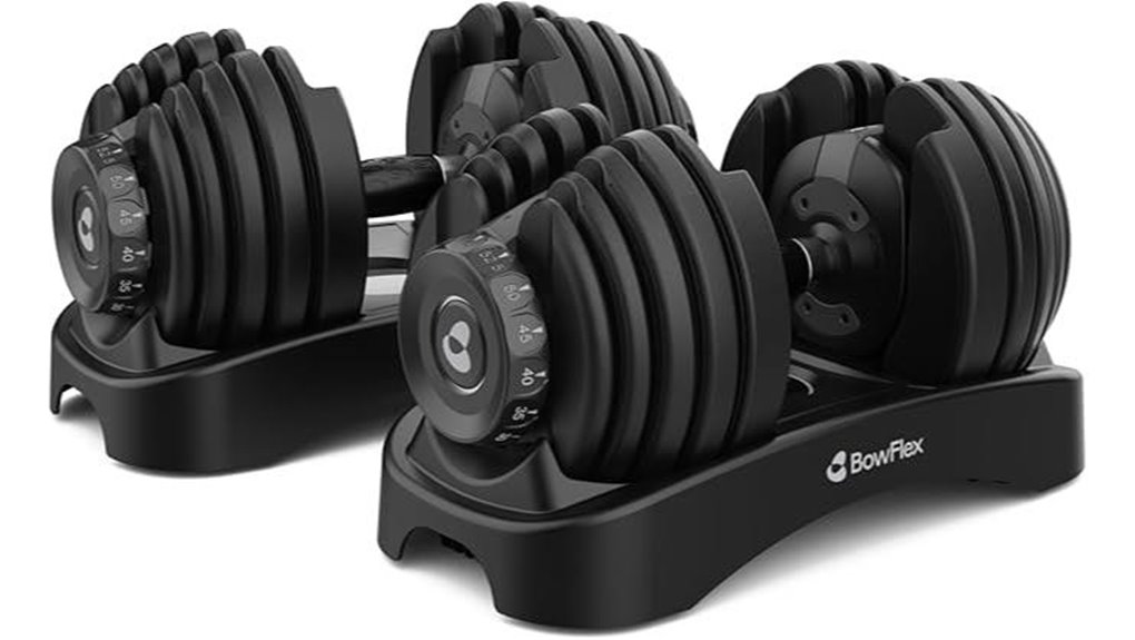 adjustable home dumbbells