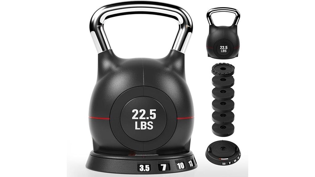 adjustable kettlebell set