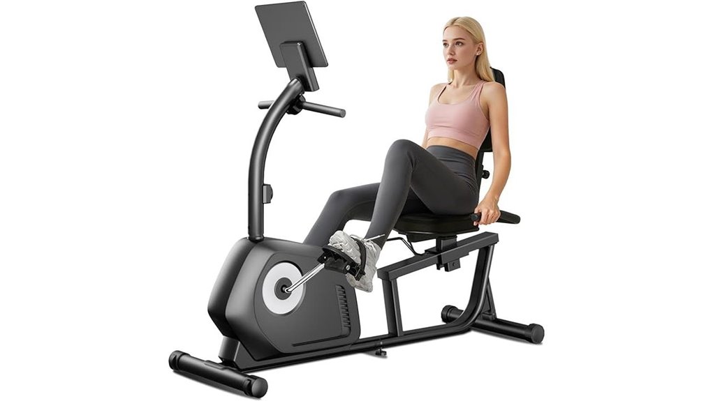 adjustable seat resistance bike