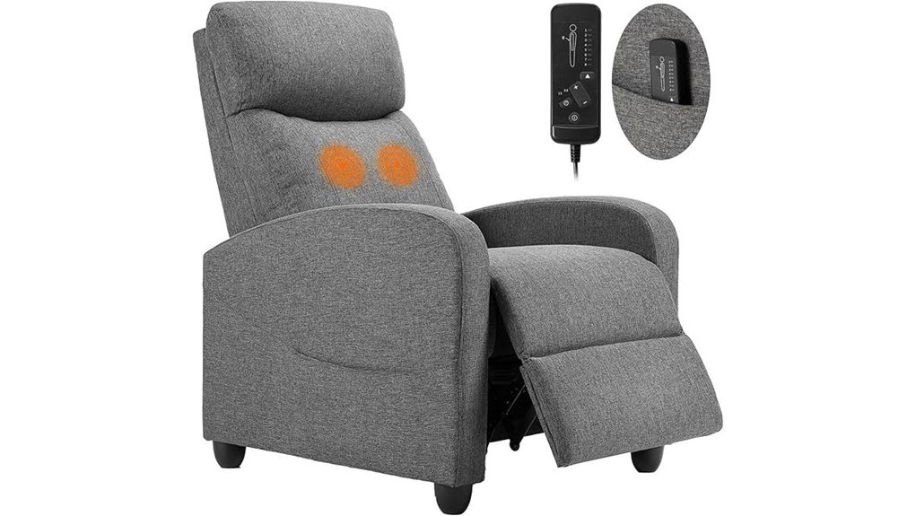 adjustable supportive recliner