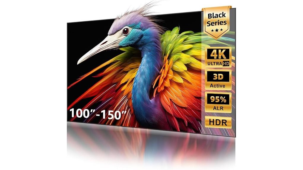 alr screen for short throw