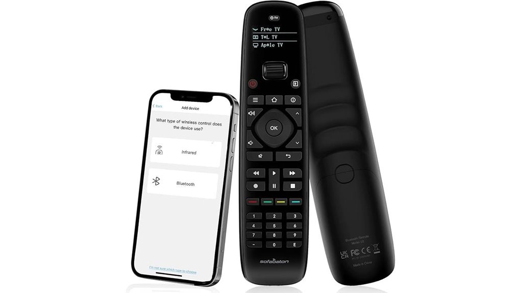 backlit universal remote