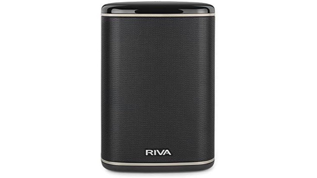 black wireless bluetooth speaker