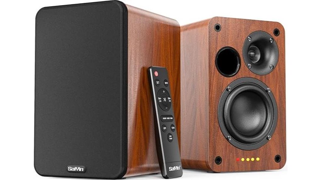 bluetooth bookshelf turntable