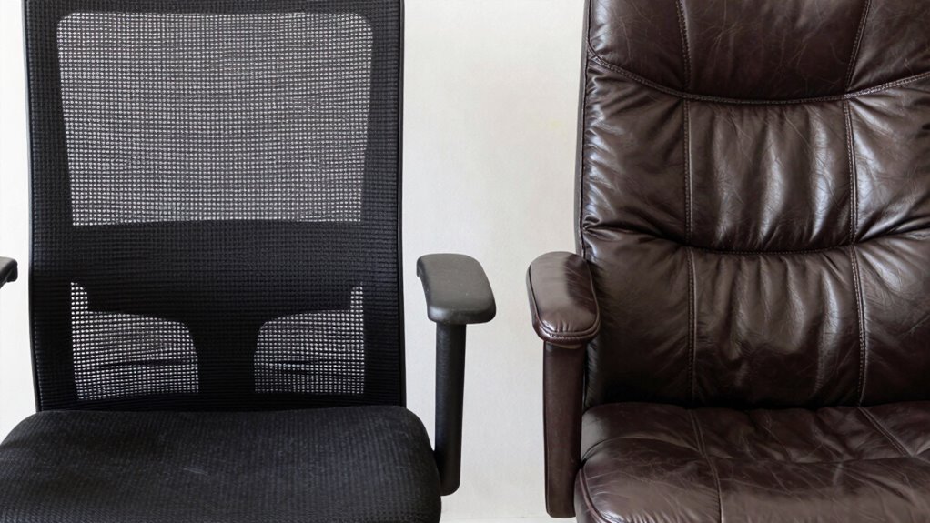 breathable vs luxurious seating