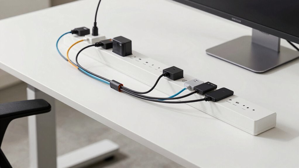 cable organization for smooth transitions