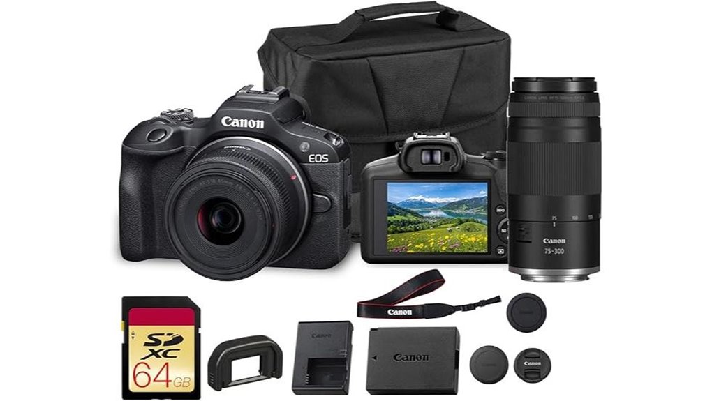 canon r100 camera kit