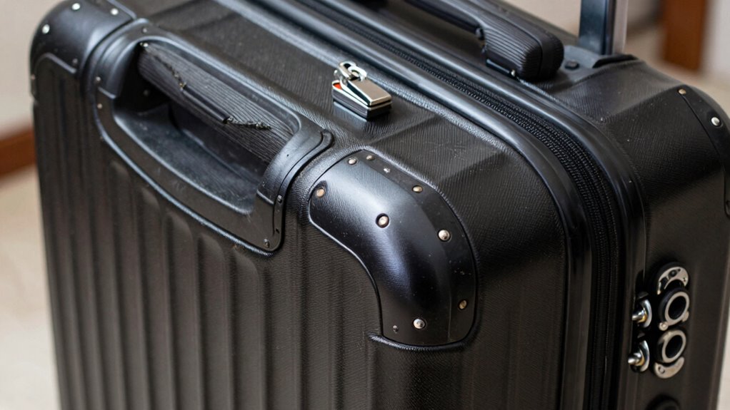 careful maintenance prolongs suitcase