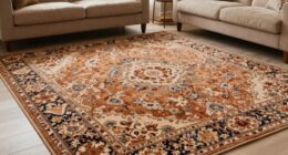 choose appropriately sized rugs