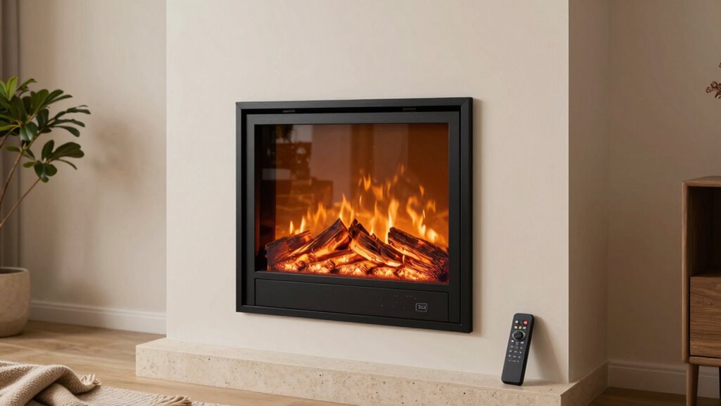 choosing apartment electric fireplaces