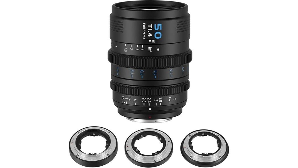 cine lens with prime focus