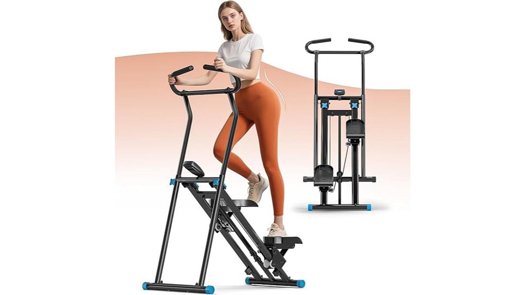 climber machine with display