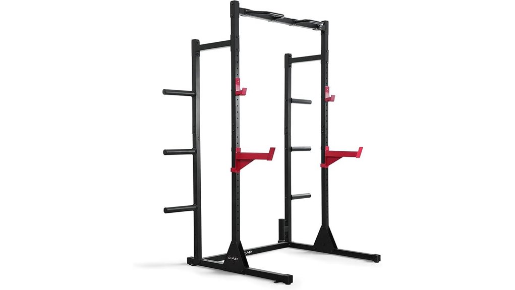 colorful power rack equipment