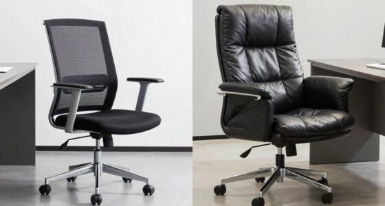 comfort comparison mesh vs leather