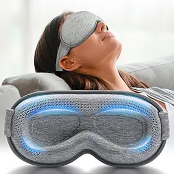 comfortable contoured sleep mask