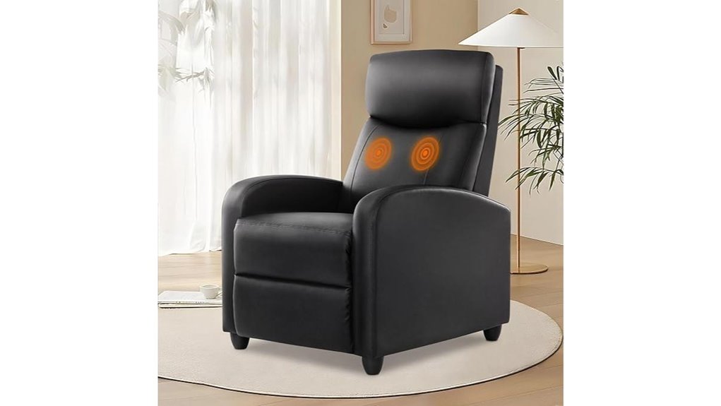 comfortable massage recliner
