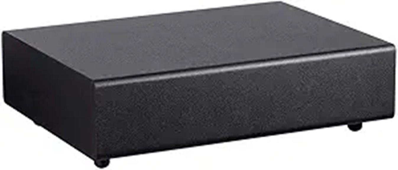 compact 8 inch powered subwoofer