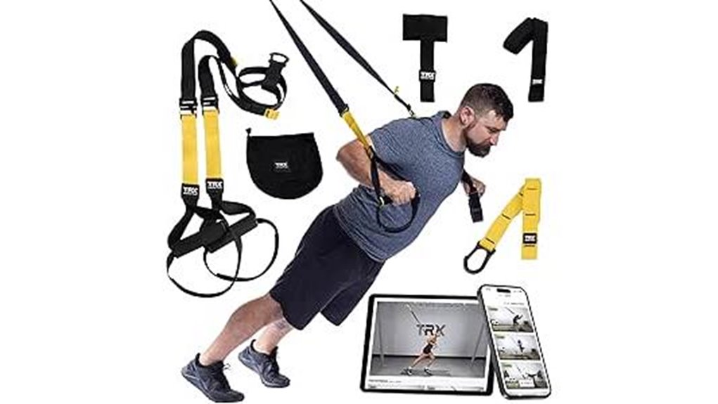 comprehensive suspension workout equipment