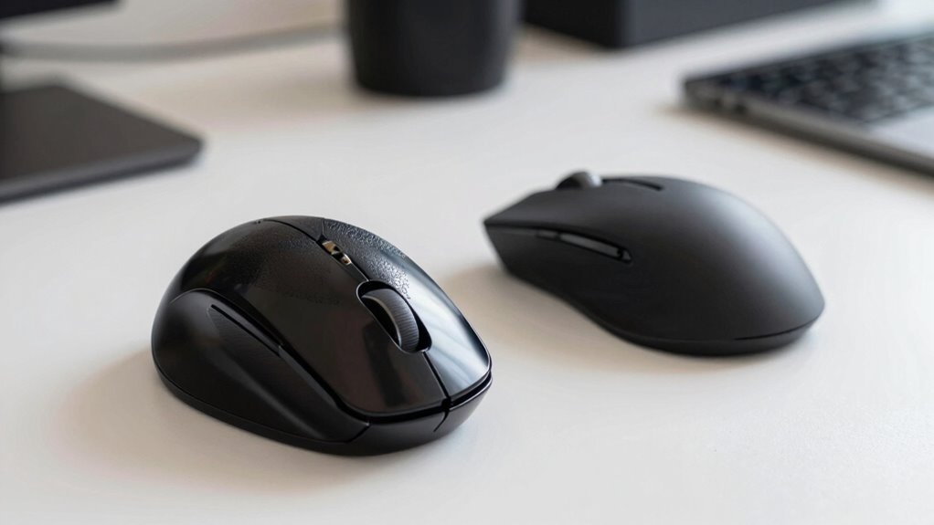 control versus precision comparison