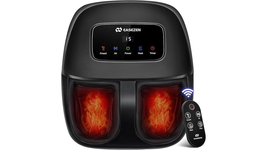 cordless heated foot massager