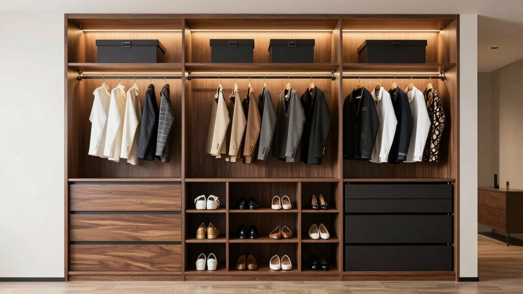 customizable organized closet solutions
