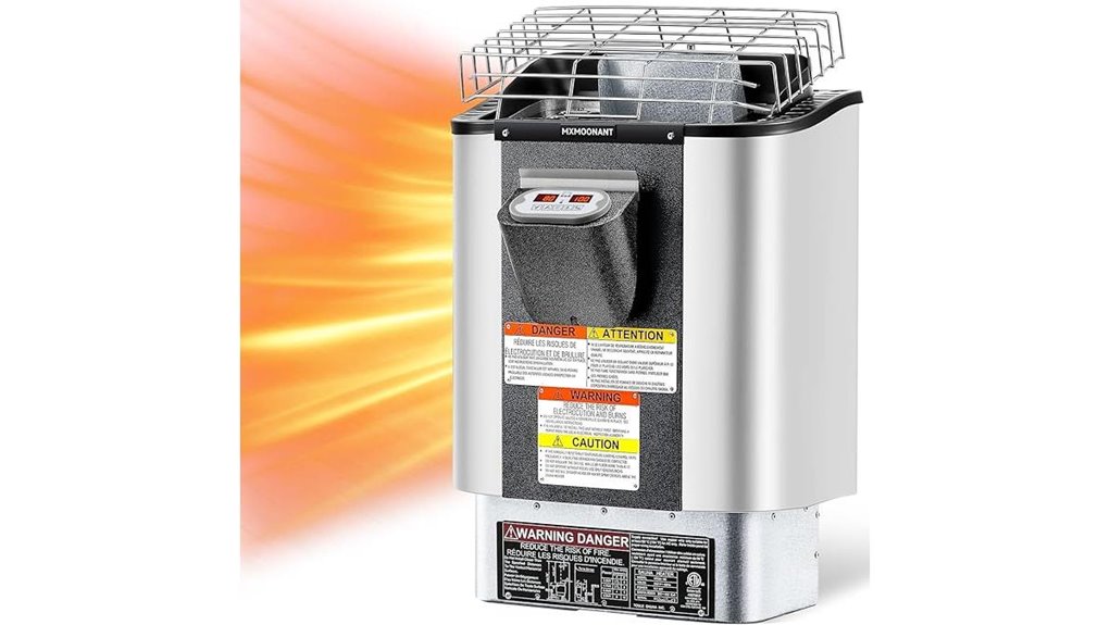 digital sauna heater
