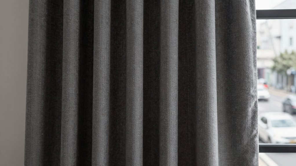 effective soundproof curtain setup