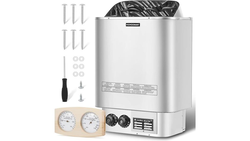 electric sauna heater specifications