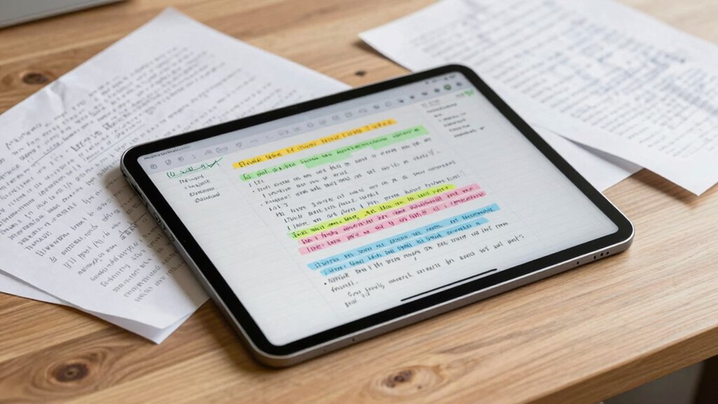 enhanced digital note taking benefits