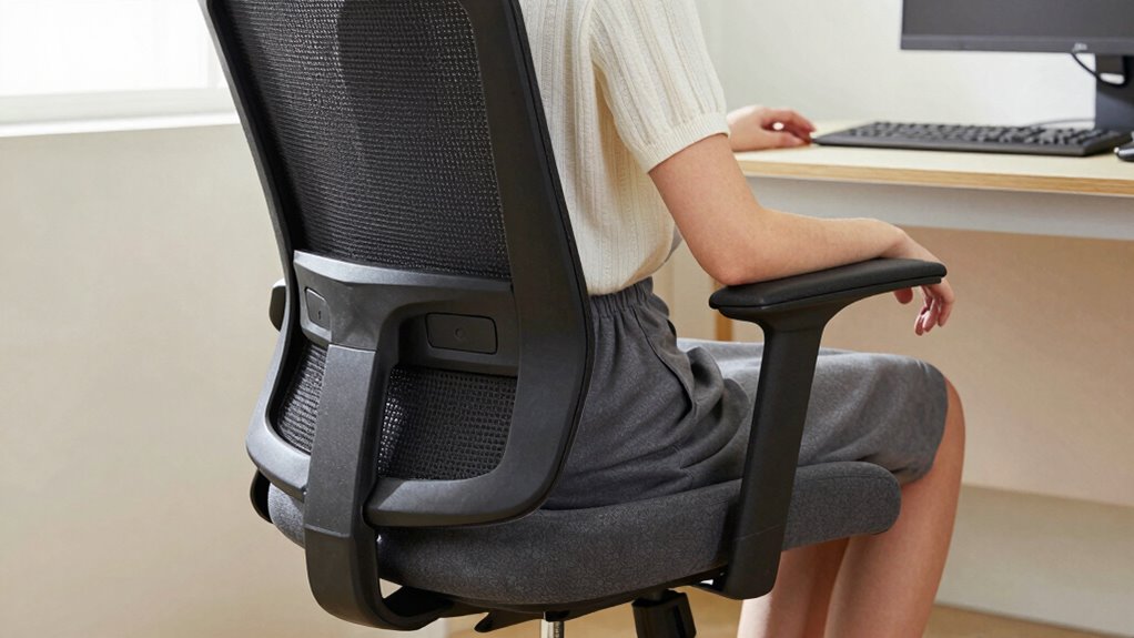 ergonomic features support posture