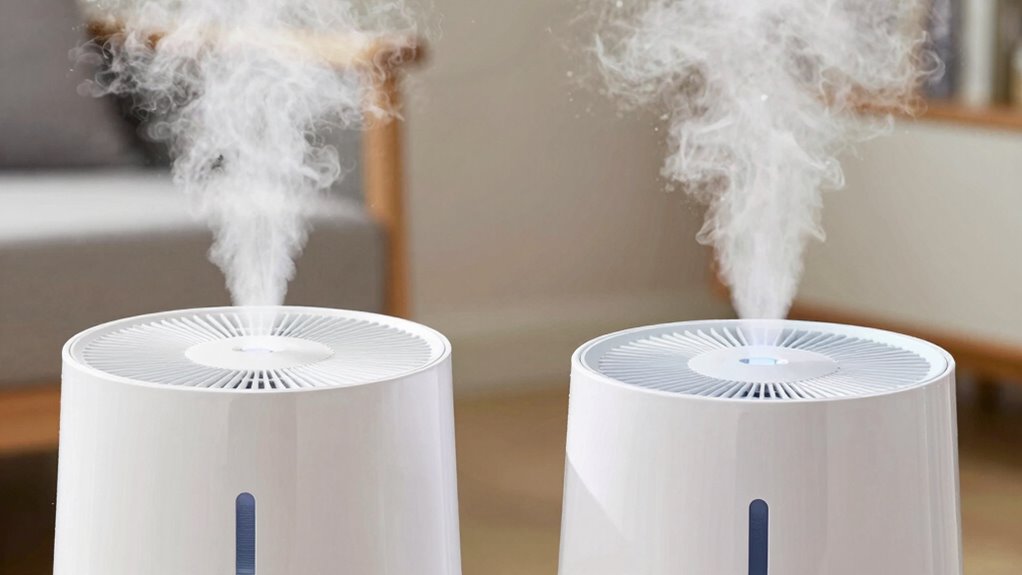 evaporative humidifiers maintain stability