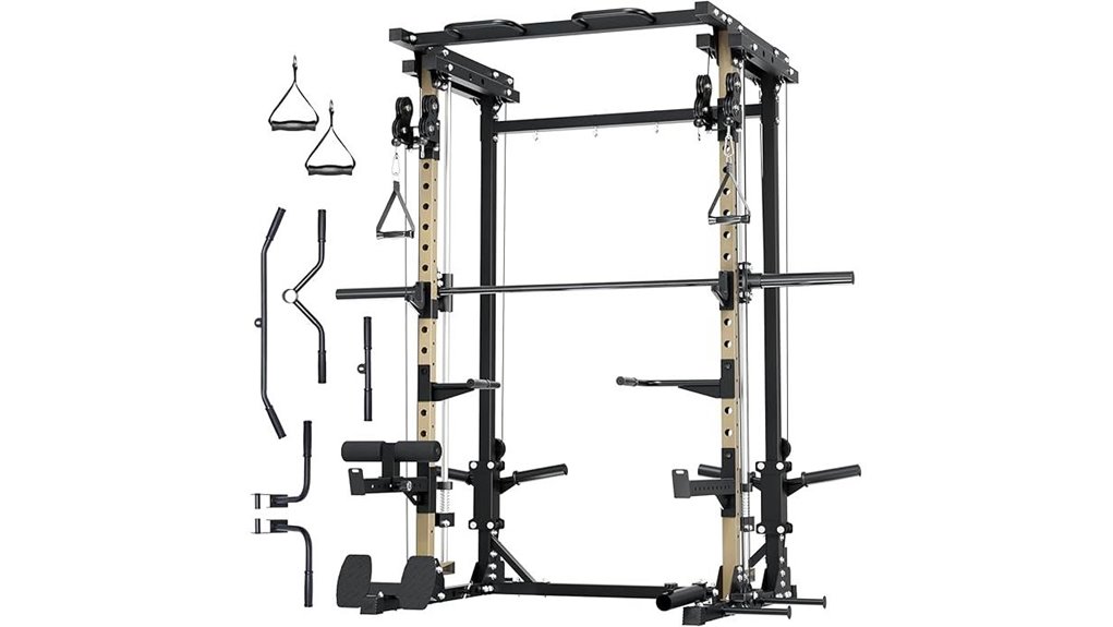 fitness drone smith rack
