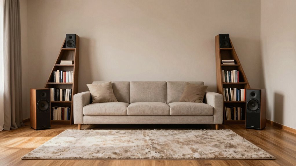 flexible speaker placement adjustments