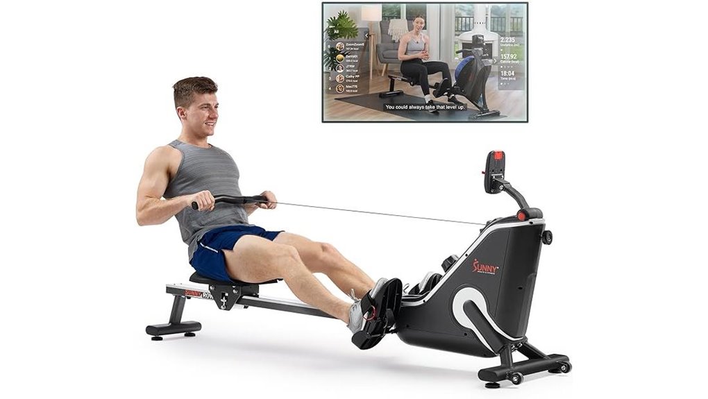 foldable water rowing machine