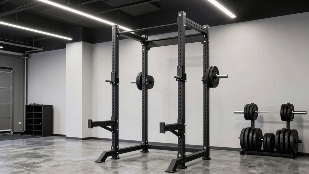 garage gym squat rack considerations