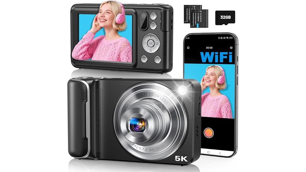 high resolution dual lens camera