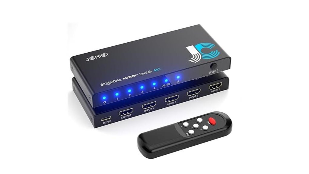 high resolution hdmi switch