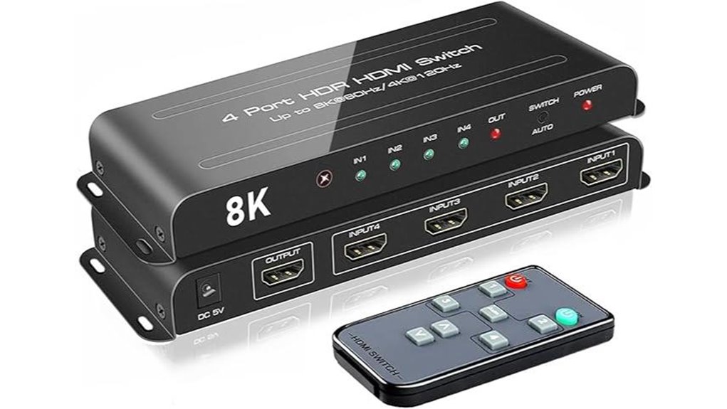 high resolution hdmi switch