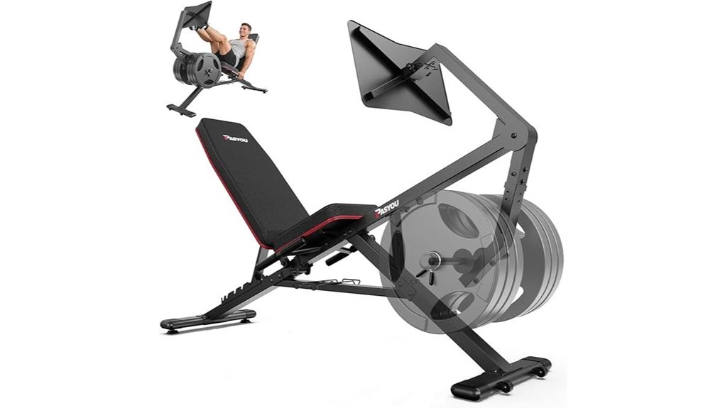 home gym leg press