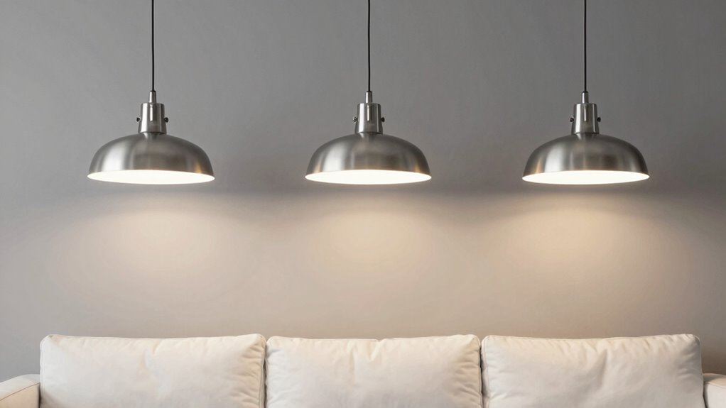 ideal pendant height guideline