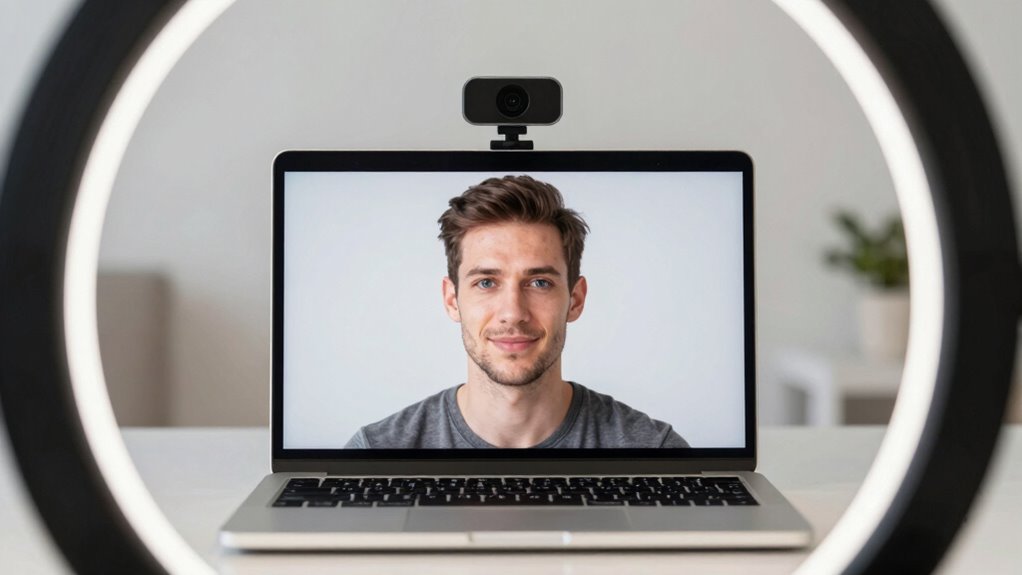 improve webcam and lighting quality