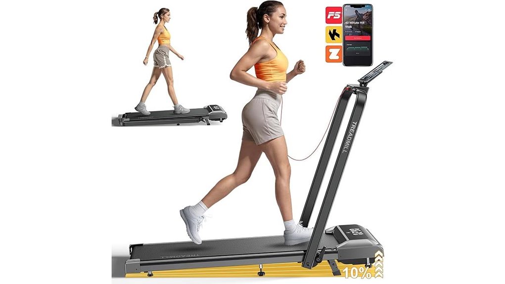 incline treadmill with app