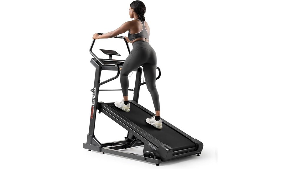 incline treadmill with touchscreen