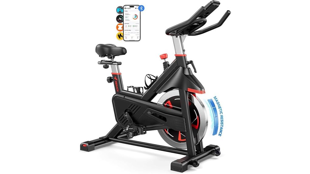 indoor bike with app